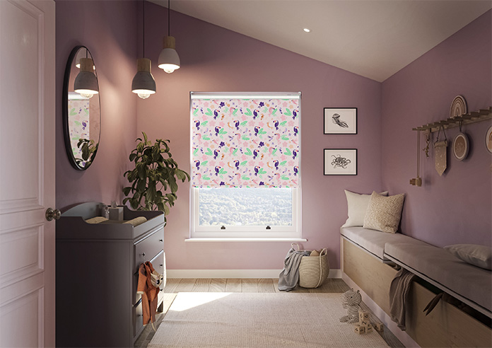 Paradise (Blackout), Blush - Roller Blind - Image 8